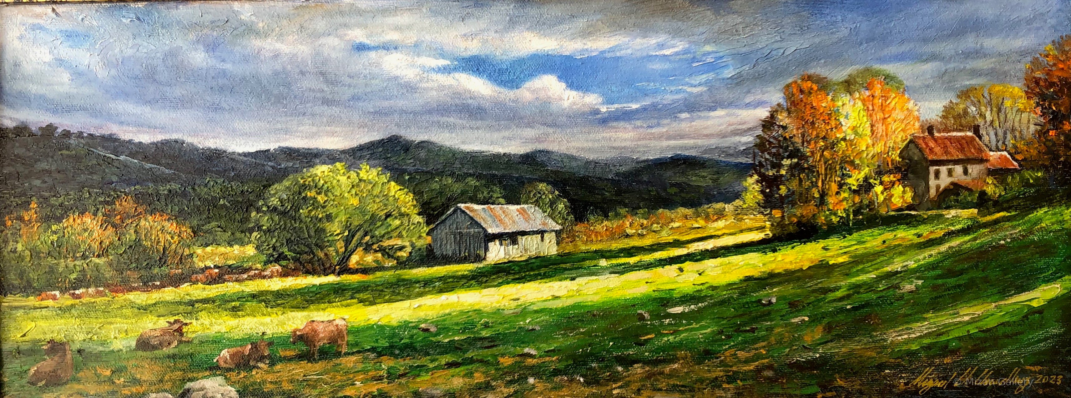 Hope in the Horizon - A New Hampshire Landscape