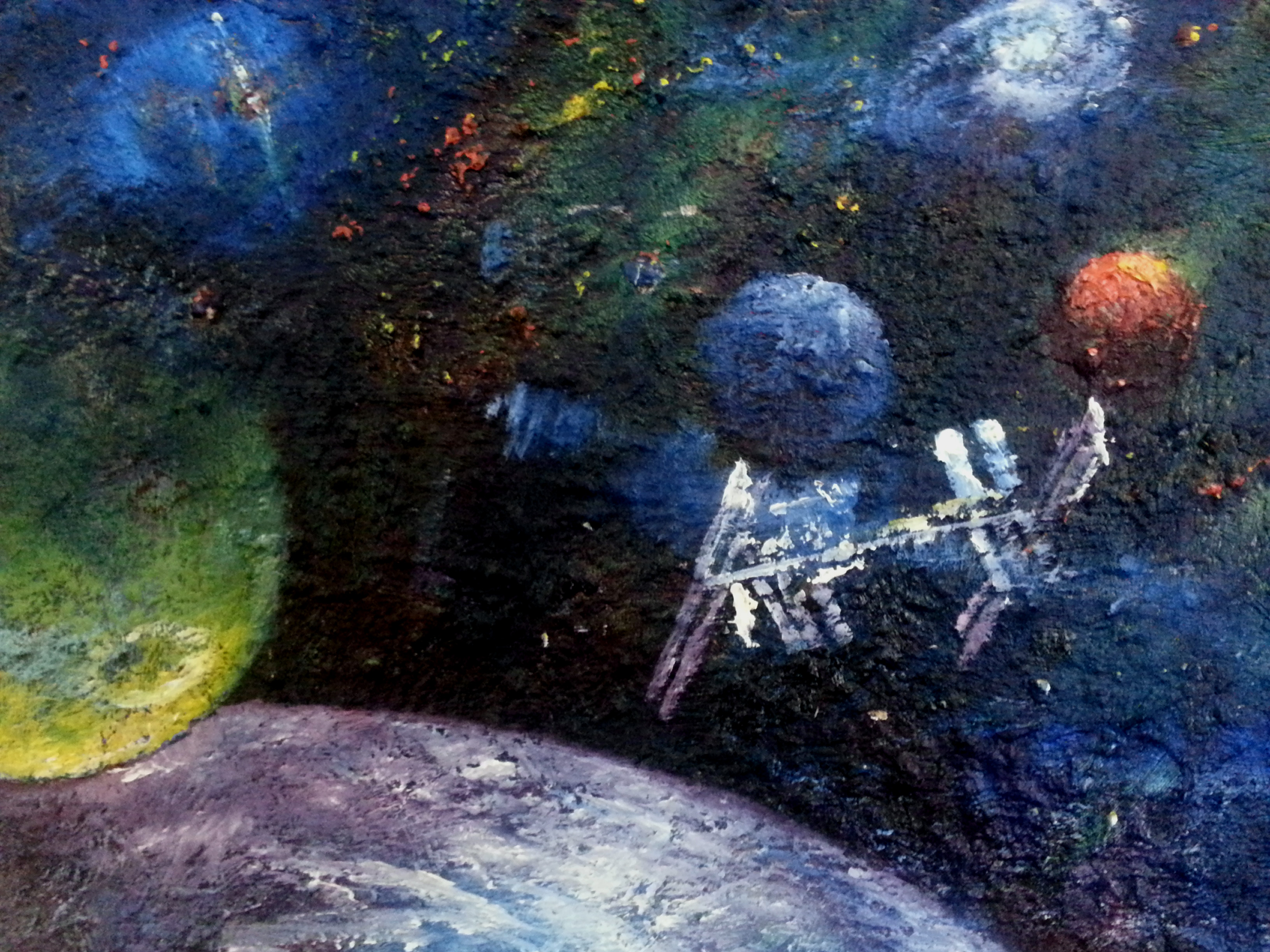 Architecture, Physics, and Vision on Canvas